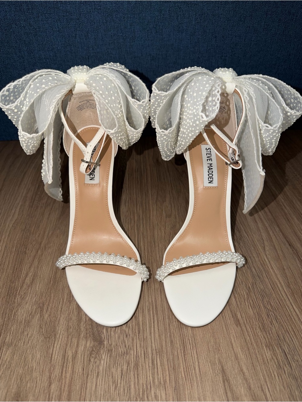 Steve Madden Benni White Heels